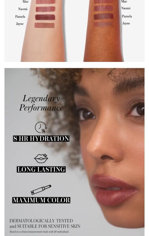 RMS Legendary Serum Lipstick: The Nudes - Lightweight, Glossy, Organic Lipstick in a Classic Design