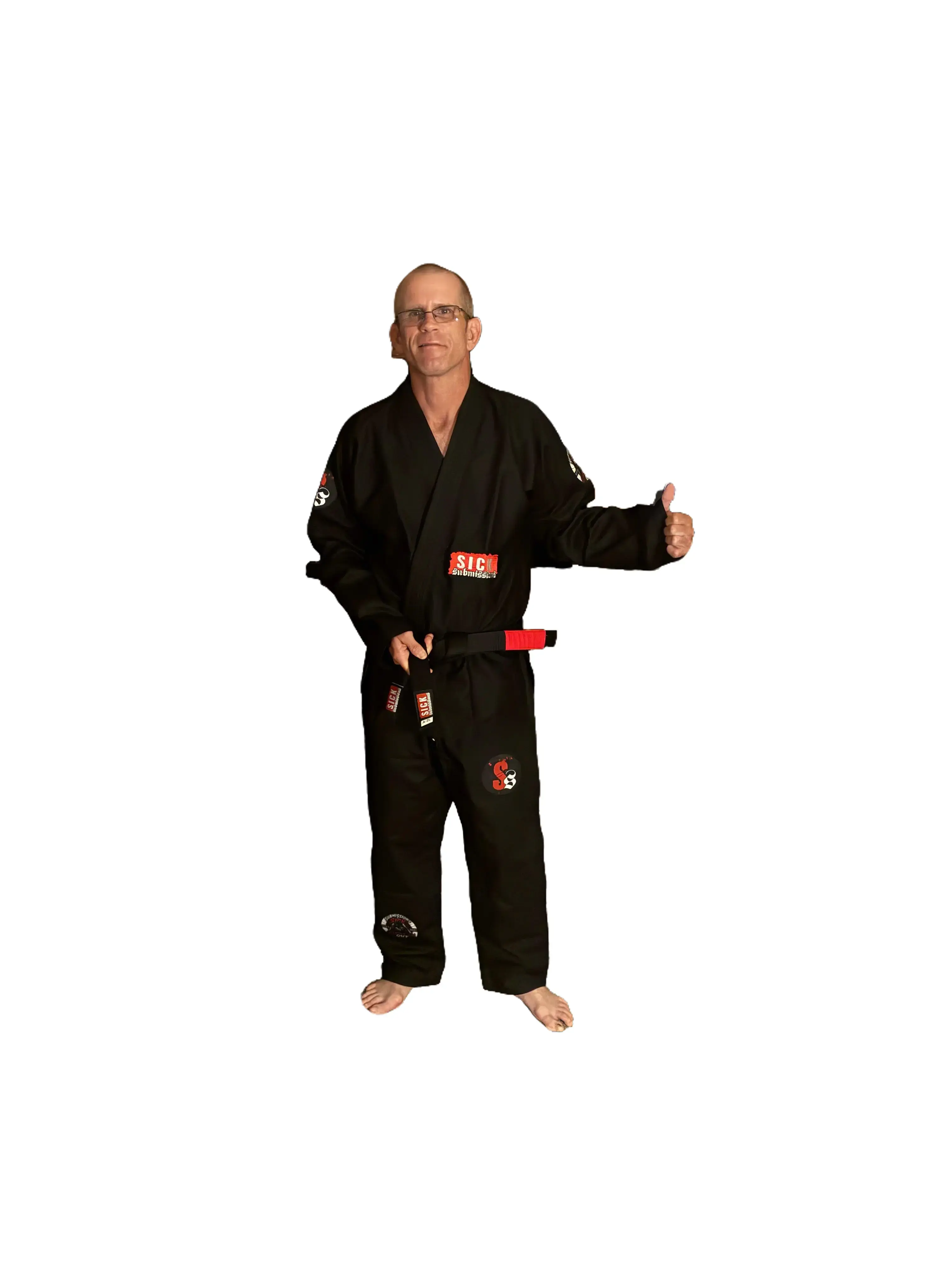 Premium Black Brazilian Jiu-Jitsu Gi - Lightweight, Reinforced BJJ Kimono for Martial Arts Training and Competition