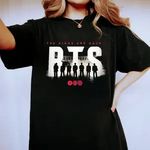 The Kings Are Back Shirt, Korea Idols Come Back Sweatshirt, Boys Band Concert 2026 Hoodie, Merch Gift For Kpop Fan T Shirt , Unisex Sweater Pullover Tee