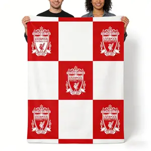 Liverpool Football Club Large Blanket, Ultra-Soft Flannel Shawl, New Design, Perfect Fan Gift, Home Decor