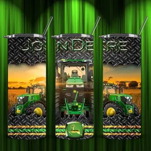 John deer tractor 20 oz Tumbler Drinkware