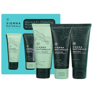 Sienna Naturals  Mini Hydrating and Detangling Hair  Set vitamin for volumizing instant keratin rosemary supernature nourishes rough oil unisex honey nanoxidil Obsessed Haircare black care