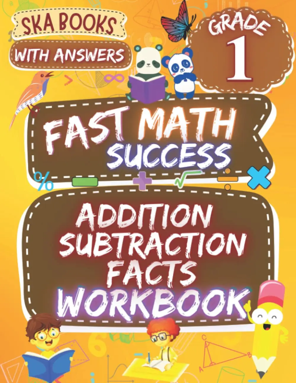 Fast Math Success: Addition and Subtraction Facts Workbook 1st Grade: Homeschool and Classroom Workbook: Addition and Subtraction Within 0-20 with Answers