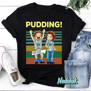 Pudding Dean & Sam Winchester Oh My Funny TV Series Vintage T-Shirt, Supernatural Winchesters Shirt, Winchester Brothers Shirt,Gift for her,gift for him