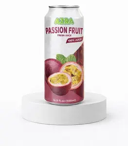 AZRA Passion Fruit Juice – 12 Pack (500ml Cans)  100% Tropical Juice – Imported from Vietnam