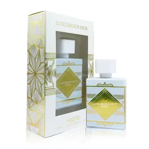 Luxurious Oud White for Her 100ml EDP Clean Floral Oud Perfume Fresh Lily Sandalwood Scent Airy Elegant Luxury Fragrance