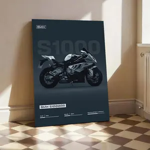 Its classic and minimalist artistic style makes it the perfect gift for motorcycle culture enthusiasts, and also an ideal choice for bedrooms, living rooms, kitchens, dormitory corridors, murals, wall decorations, and room furnishings.
