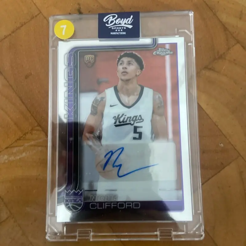 2025-26 Topps Chrome Basketball #TCAR-NC  Rookie Autograph  NIQUE CLIFFORD [RC]