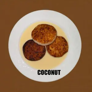 Rebanadas de Cocada lechita De COCO