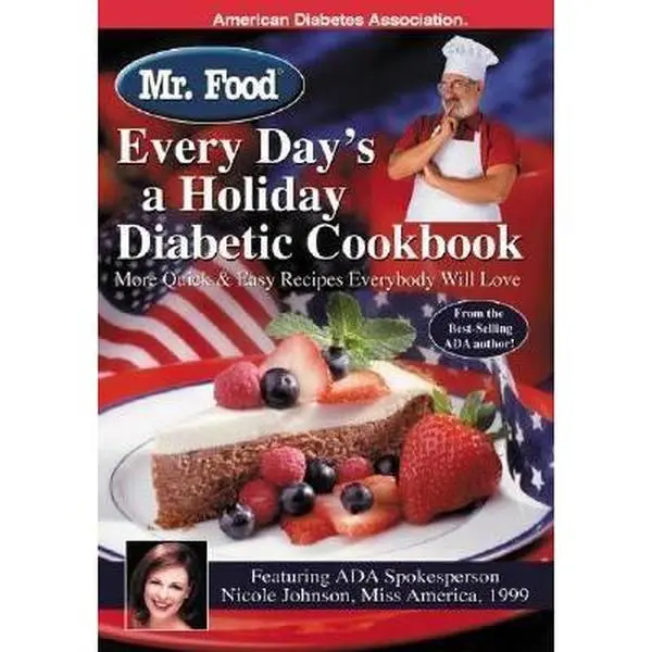 USED Book - Mr. Food: Every Day's a Holiday Diabetic Cookbook by Ginsburg, Art (Paperback) - english
