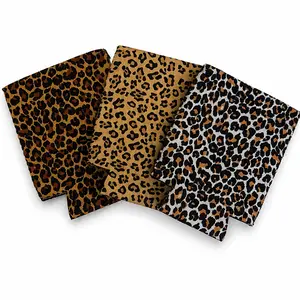 Leopard Luxe Can Cooler Set