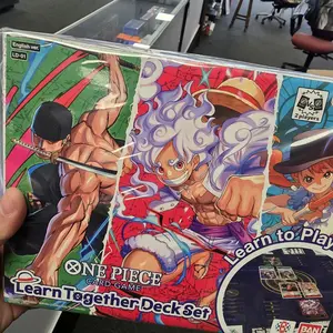 One piece learn to play together deck set box