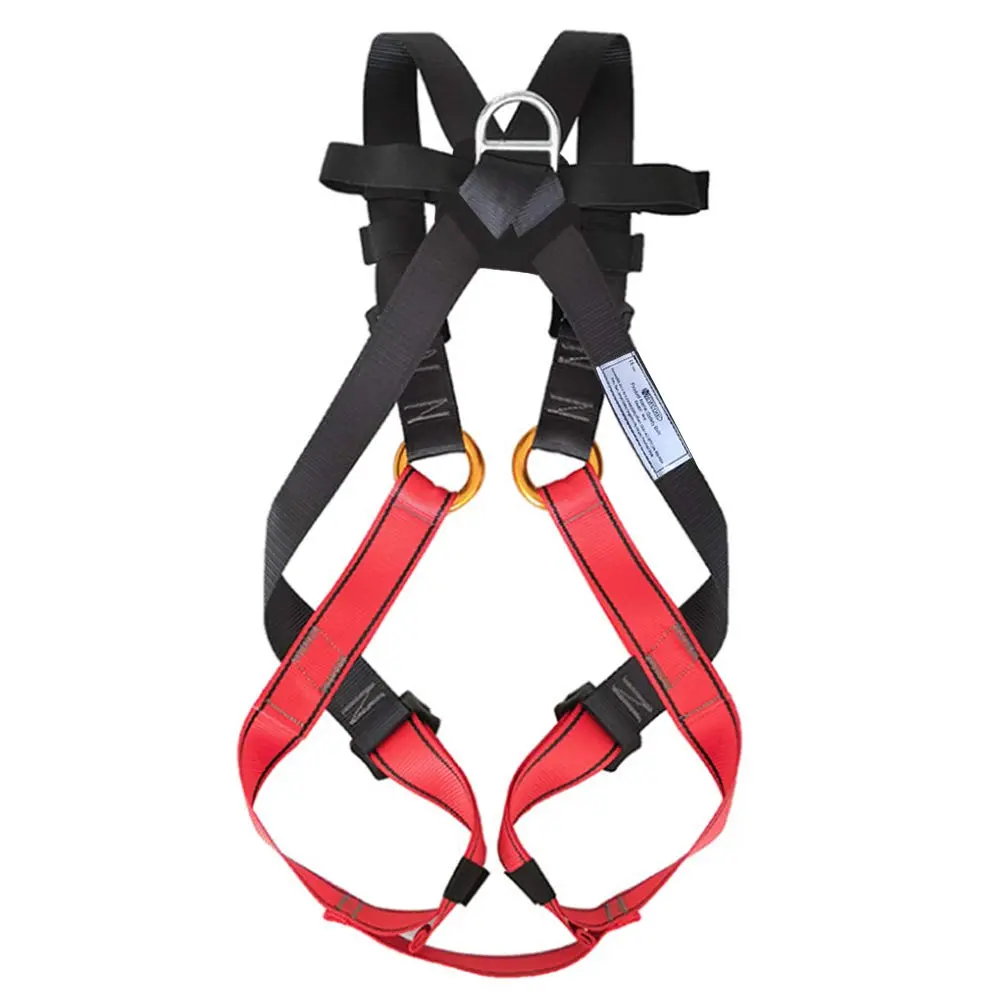 NEWDOAR CE-Certified Children's Climbing Harness, Outdoor Protective Gear for 7-15 Years, Rock Climbing Rappelling Rescue Sports Equipment