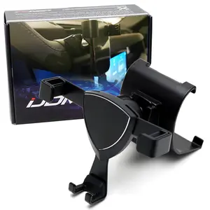 iJDMTOY Dashboard Direct Clip-On Mount Phone Gravity Holder For 2019-up Land Rover Defender 90/110 (Won't Occupy Air Vent Opening)