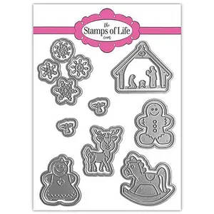 Crafts & Sewing The Stamps of Life extras4snowglobe Dies
