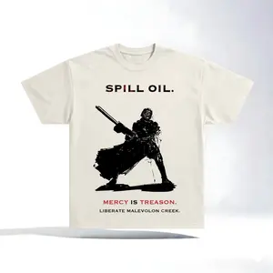 Helldivers 2 Galactic War Graphic T-Shirt, Spill Oil Space Soldier Gamer Tee