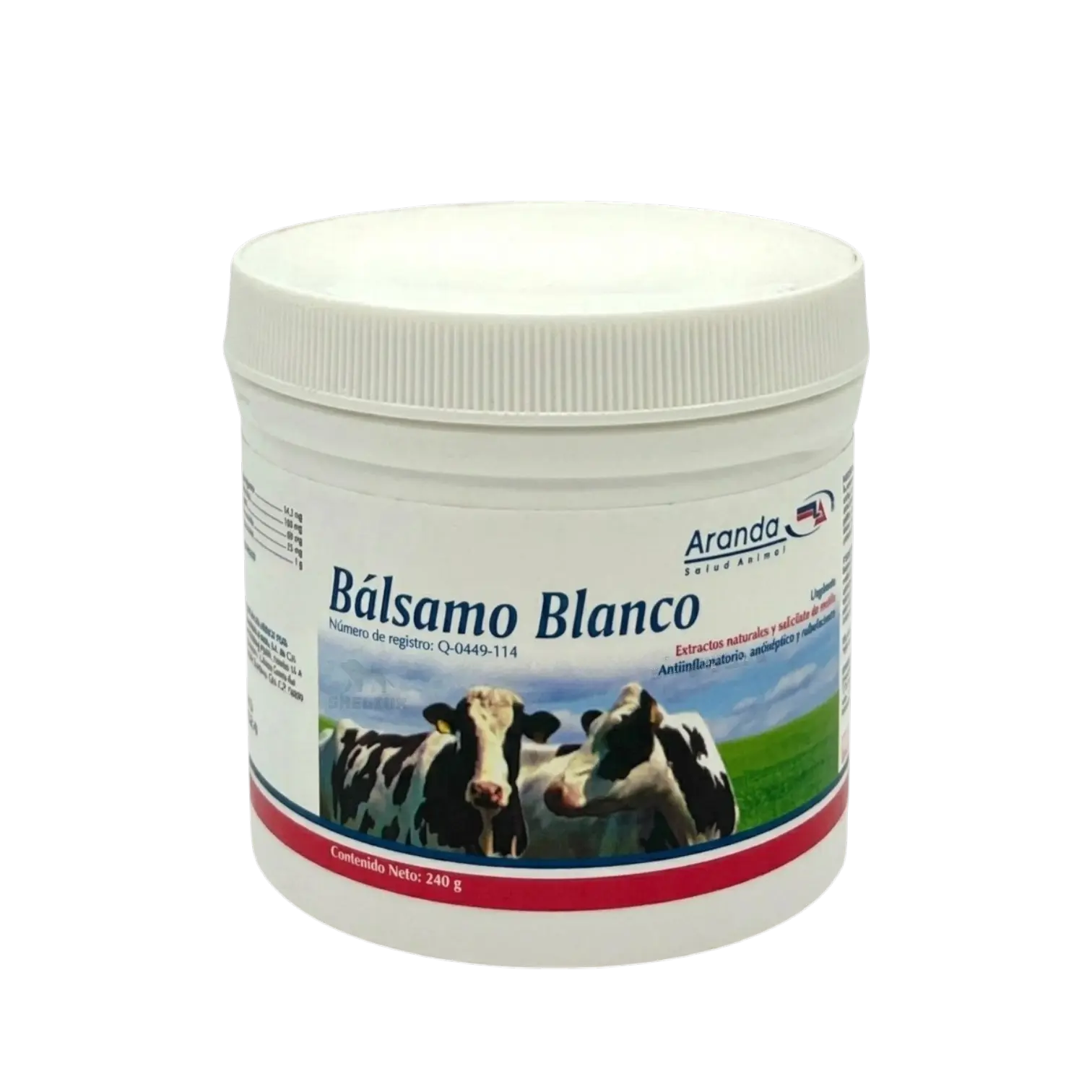 Balsamo Blanco made in Mexico Massage Body Balm 240g Balsamo Blanco made in Mexico Massage Body Balm 240g