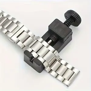 Watch repair tool with adjusting knob - precision mechanism for adjusting, disassembling, changing length Portable Repair Tools