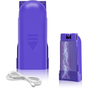 1 Pcs Rechargeable Battery Pack Replacement for Swiffer ®   PowerMop ™ , 500 Charge Cycles, 3.7V / 2.0Ah Lithium Ion Battery Contained in Removable Battery Holder (Type-C Port) with one USB Cable