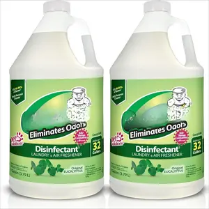 Disinfectant Concentrate and Odor Eliminator, Made in the USA, Original Eucalyptus Scent, 2 Gallons