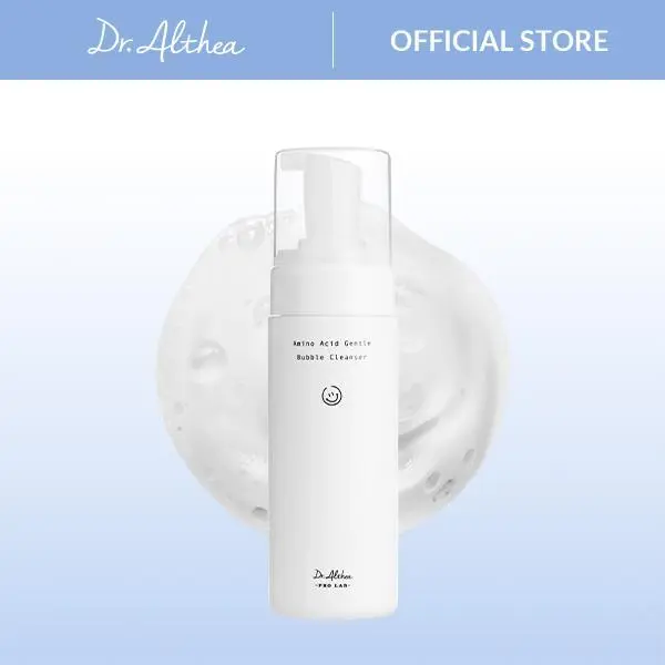 [Dr.Althea Official] Amino Acid Gentle Bubble Cleanser - Foam Cleanser, Daily Gentle Face Wash for Sensitive Skin, Vegan Korean Skin Care Skincare Tools