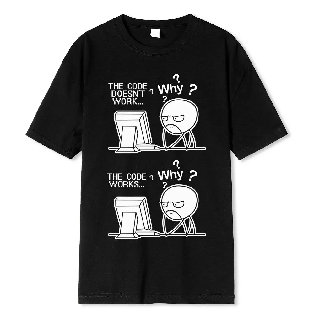 Funny Programmer Shirt, Coding T-Shirt, Linux OS Developer Tee, Casual Tech Geek Shirt, Software Engineer Gift, IT Fashion Streetwear