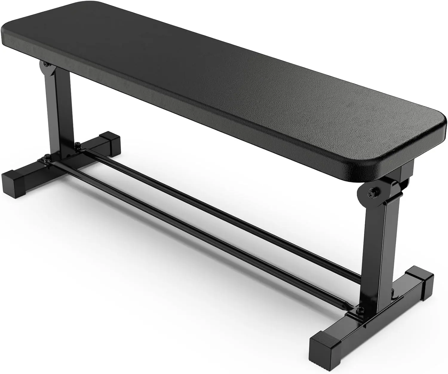 Extended Flat Weight Bench, Extra Long Workout Bench for Weightlifting and Strength Training, 1000lbs Capacity, Home Gym Equipment