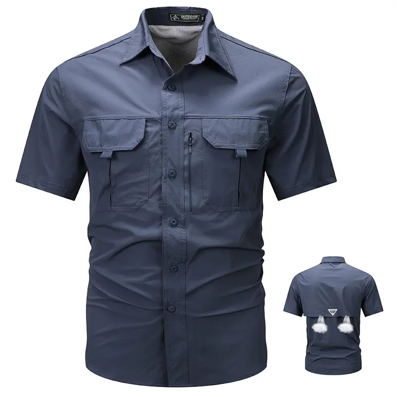 Smog Blue 159 Short Sleeves