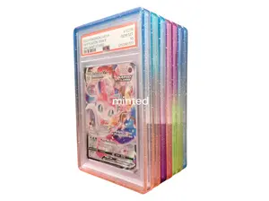 MintedGuard for Standard PSA Graded Cards (Halo Series) TPU Flexible Impact Protection Precision Molded Fit Scratch Edge Defense Slim Lightweight Design Graded Card Holder Graded Guard Bumper Guard