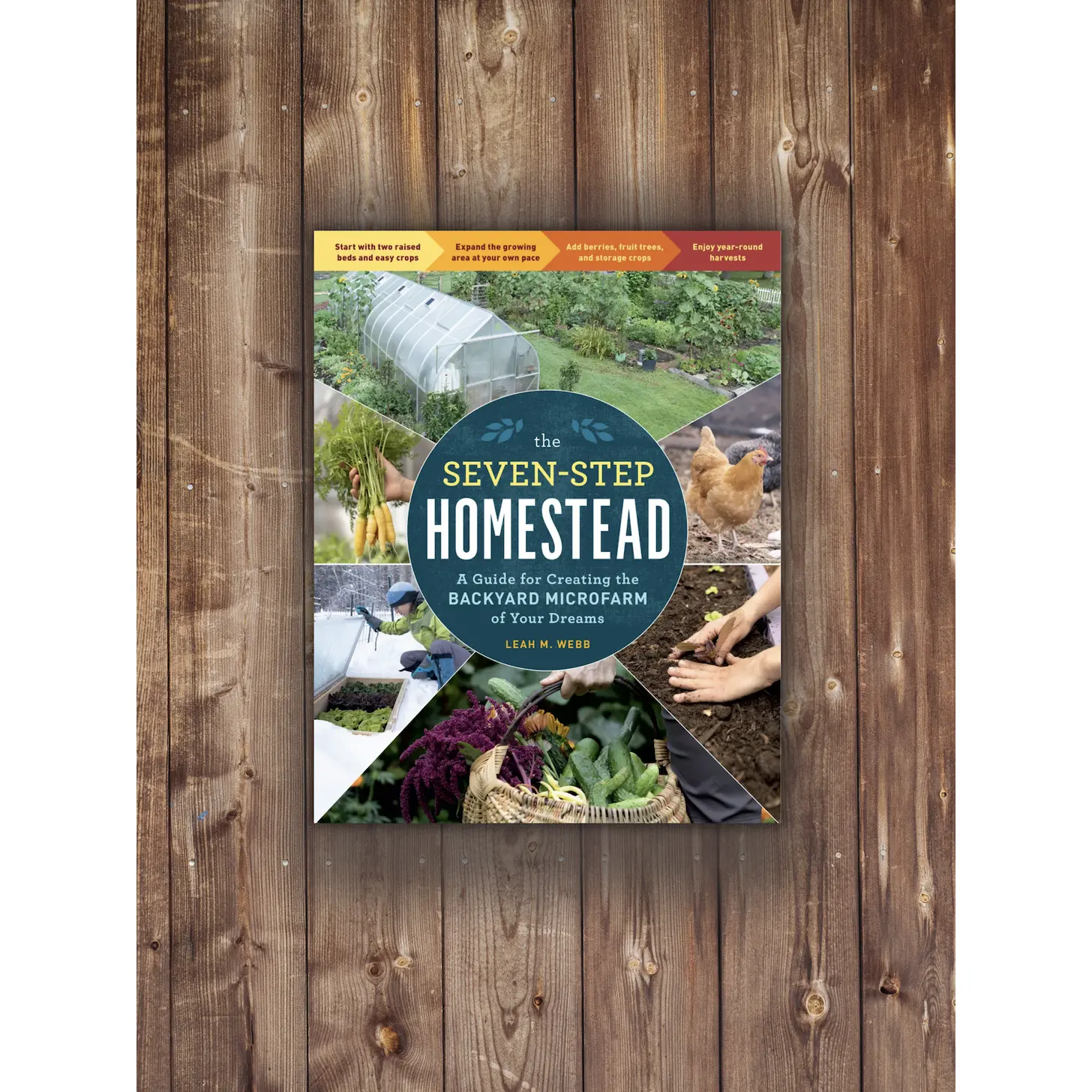 The Seven-Step Homestead: A Guide for Creating the Backyard Microfarm of Your Dreams by Leah M. Webb