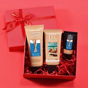 Natural Look Leg Makeup Kit, 3 Counts/box Waterproof Legs Makeup Lotion, Hydrating Leg Makeup Products for Women
