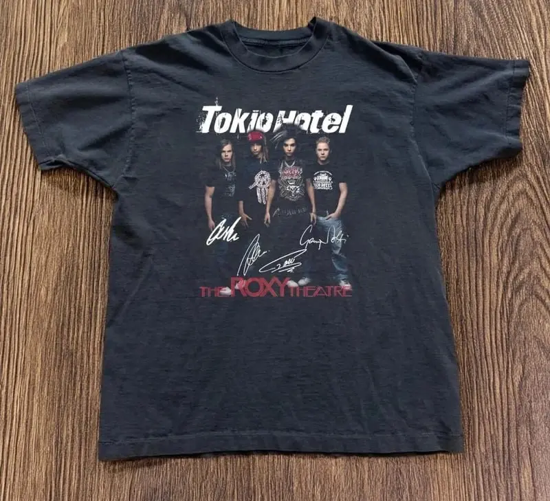 Youth And Adult TokioHotel Band T-Shirt, 90s Graphic Tee, Streetwear Unisex Style, Gift for Women, Men