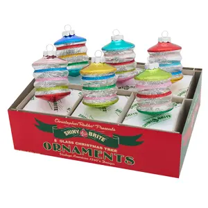 CHRISTMAS CONFETTI 6 COUNT 3.25" LANTERNS CHRISTMAS CONFETTI 6 COUNT 3.25" LANTERNS