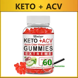 [gummies body]ACV Gummies with Vitamins - Digestive Health & Metabolism Support - Apple Cider Vinegar Soft Candy for Detox & Weight Management Fitness Supplement– 60 Capsules