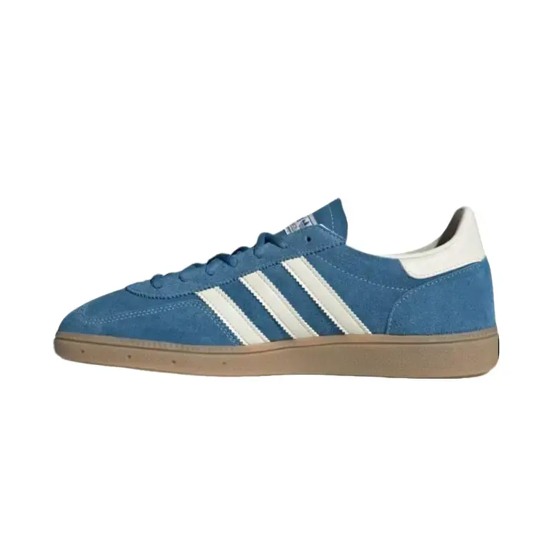 Adidas Handball Spezial Core Blue Gum Men’s Classic Athletic Sports Shoes, Daily Casual Fashion Trainers, Sneaker, Footwear, Daily Casual Wear, Striped, Core Blue Suede, Cream White Gum, Retro Flair, Vintage Athletic