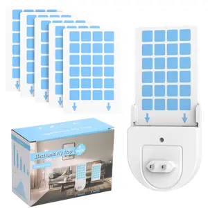 (1 Device + 5 Refills) PIMAG Fruit Fly Traps for Indoors, Flying Insert Trap and Gnat Traps for House Indoor, Plug in Light Flying Insect Trap, Gnat Killer Bug Zapper Indoor Indoor Plug-In Fruit Fly Trap