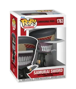 Funko Pop! Animation Chainsaw Man Samurai Sword Vinyl Figure #1763 Collectible Toy Inspired by Anime Series Fantasy Appeal Collectible Item