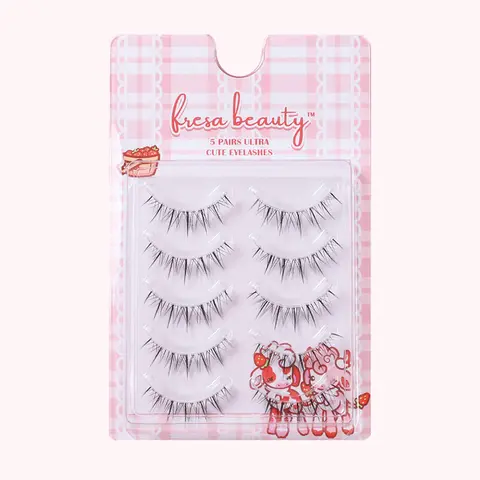 Sage Clear Band Manhua Manga Lashes Pack Eyelashes Makeup
