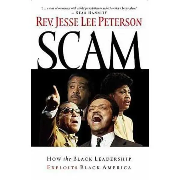 USED Book - Scam: How the Black Leadership Exploits Black America by Jesse Lee Peterson (Hardcover) - english