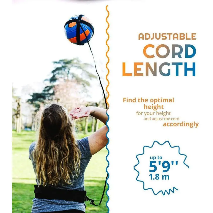 Volleyball Trainer Children Adult Volleyball Smash Volleyball with Auxiliary Adjustable Practice Passing Arm Swing
