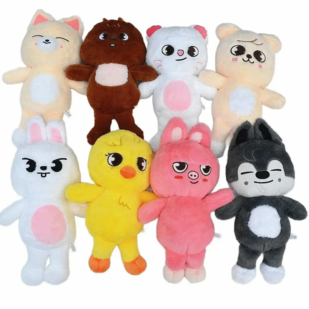 50cm Kawaii Stuffed Animal Couple Plush Dolls, Large Soft Huggable Stuffed Animals, Huggable Sleeping Companion, Kids Birthday Gift, Room Decor, Cute Soft Dolls