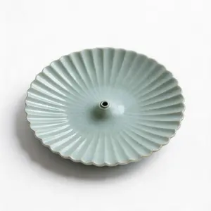 Wabi-Sabi Ceramic Incense Holder