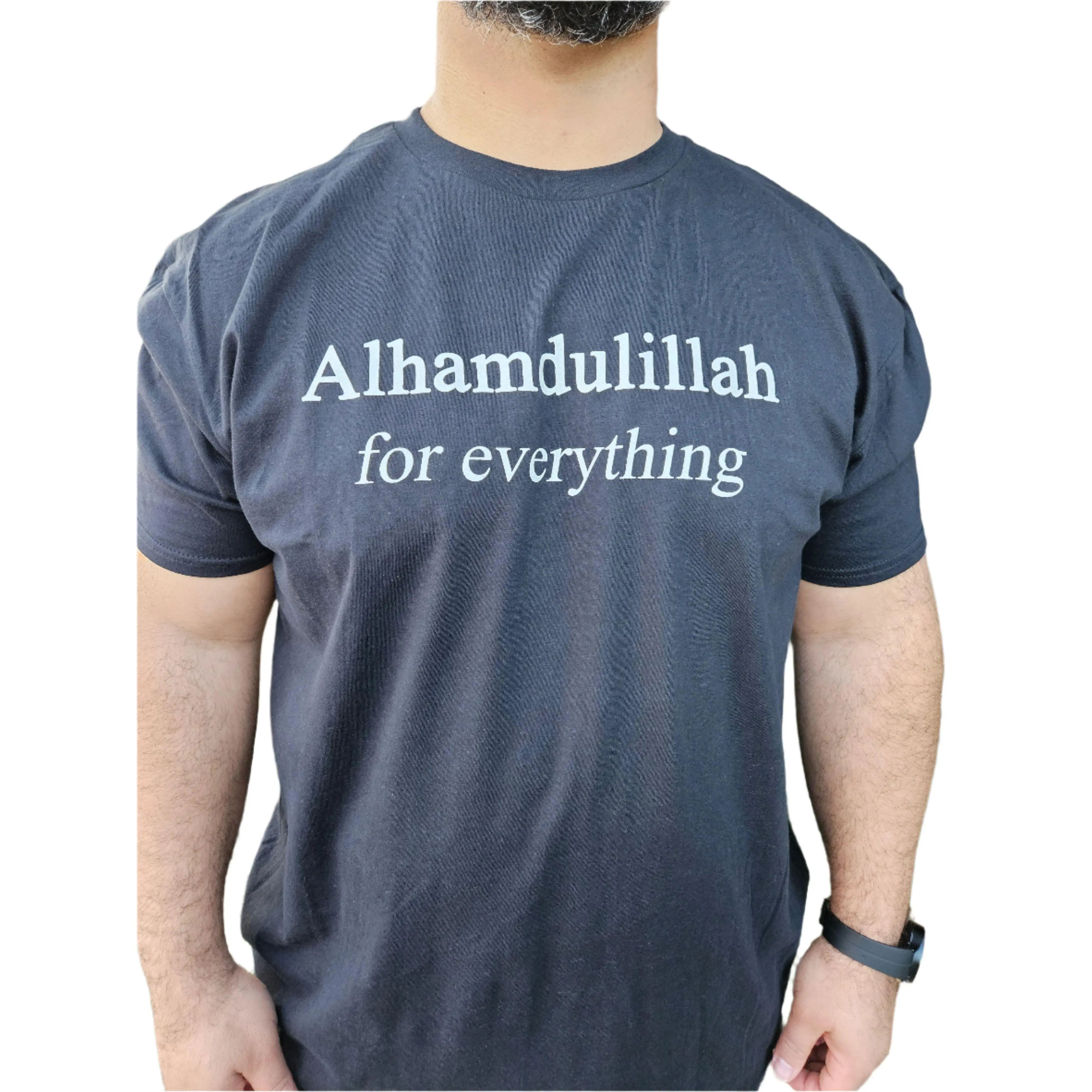 Alhamdulilah For Everything T-shirt - Praise Be to God in Arabic Shirt