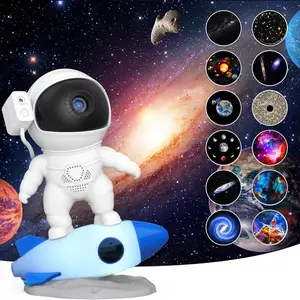 Flower Dance Star Galaxy Projector 4K Replaceable 13 HD Galaxy Discs Timing Mute Design Planetarium Projector Night Light Aurora Projector