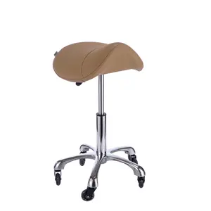 Spa Numa SADDLE Stool with Metal Base - 1010A