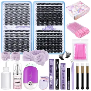 Eyelash Extension Kit, 1 Set Eyelash Perming Kit, Lash Graft Supplies, Lash Graft Beginner Practice Kit