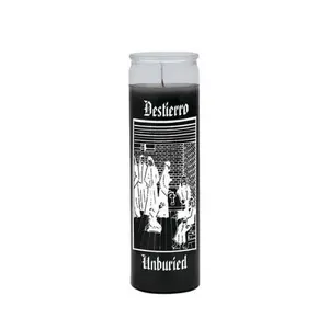 Unburied 7 Day Candle Black (Veladora Destierro Negro)
