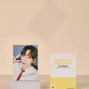 PREMIUM PHOTOCARD SLEEVES - YELLOW VERSION (73X103MM)