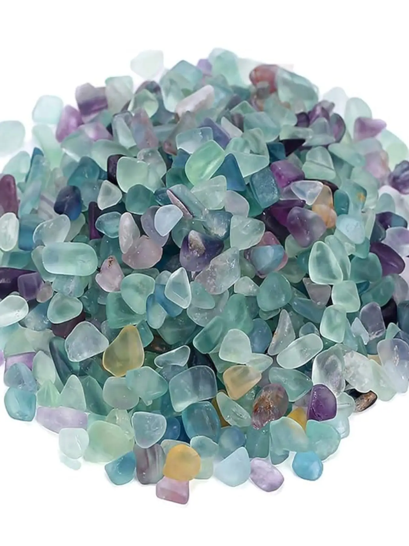 Natural Color Fluorite Crystal Decorative Stone, DIY Holiday Gift & Multi-Scene Decoration, Home Display, Fish Tank Scenery, Flower Pot Accent, Crystal Decorative Ornaments