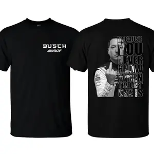 Kyle Busch Tribute Shirt, Because You Never Know When The Last One Is T-Shirt, NASCAR Legend Memorial Tee, RIP Rowdy Top
